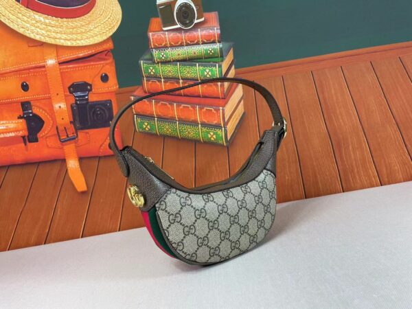 GUCCI OPHIDIA GG MINI BAG BEIGE 20CM 658551 96IWG 8745 - Image 2