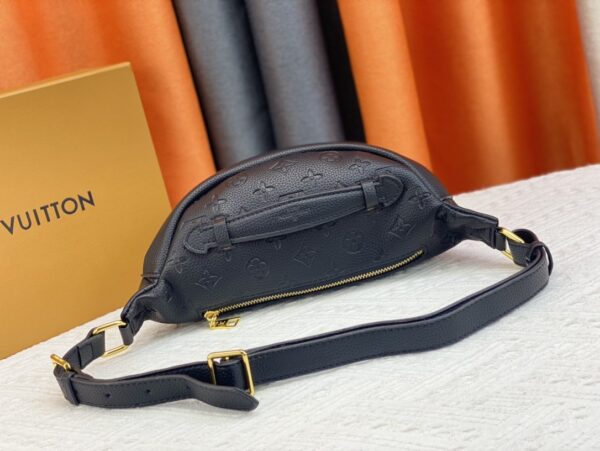 LOUIS VUITTON MONOGRAM EMPREINTE BLACK BUMBAG M44812 - Image 7