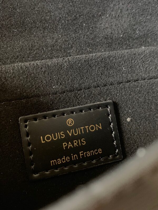 LOUIS VUITTON PADLOCK ON STRAP 19CM BLACK M80682 - Image 6