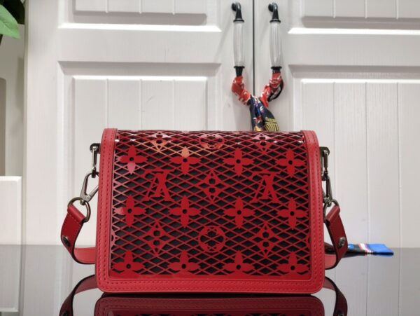 LOUIS VUITTON MINI DAUPHINE 20CM RED M20359 - Image 4