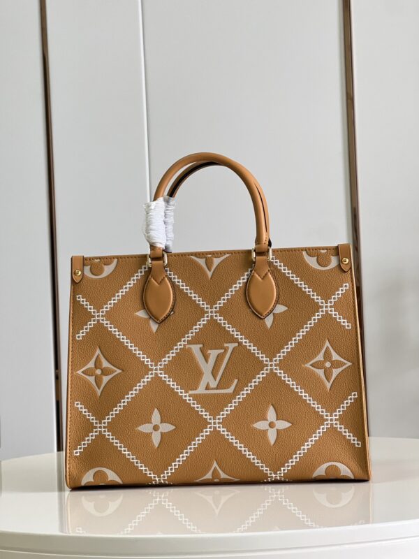LOUIS VUITTON ONTHEGO MM 35CM ARIZONA BROWN  M46015 - Image 2