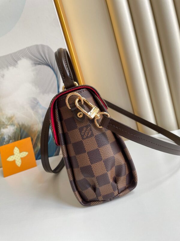 LOUIS VUITTON DAMIER EBENE CROISETTE 25CM N53000 - Image 3