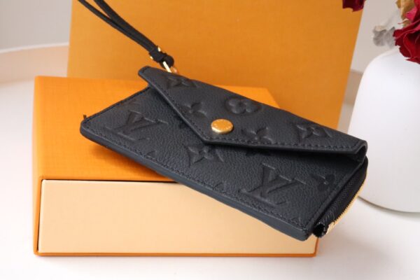 Louis Vuitton Card Holder Recto Verso 13cm Black M69421 - Image 7