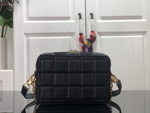 LOUIS VUITTON TROCA PM 22CM BLACK M59116 - Image 4