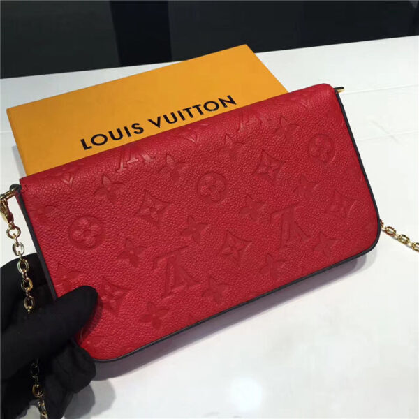 LOUIS VUITTON F'LICIE POCHETTE RED M63700 - Image 2