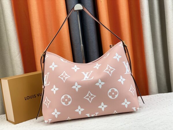 LOUIS VUITTON CARRYALL ROSE TRIANON PINK 39CM M46298 - Image 2