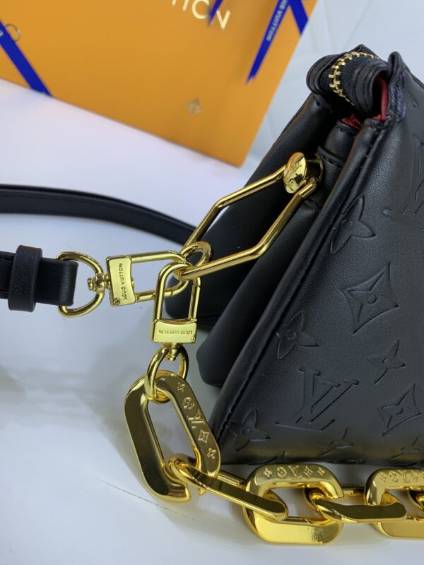 LOUIS VUITTON COUSSIN BB BLACK 22CM M21259 - Image 3