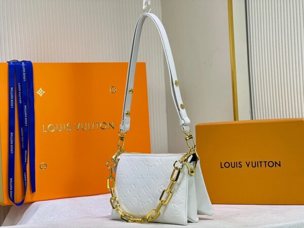 LOUIS VUITTON COUSSIN BB WHITE 21CM M20770 - Image 7