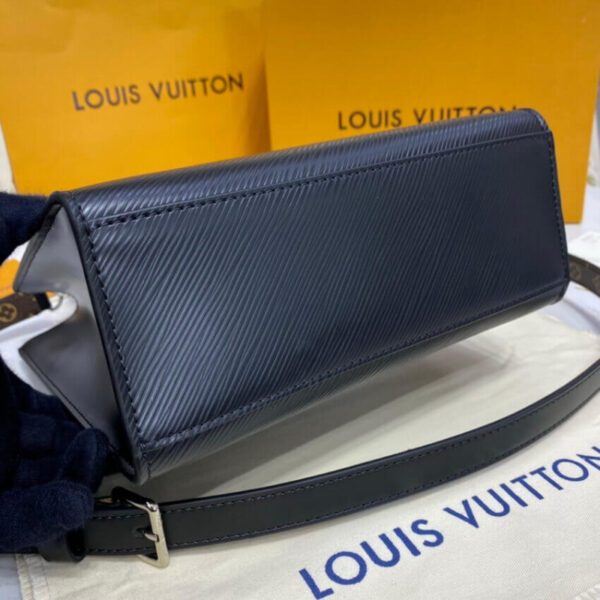 LOUIS VUITTON SAC PLAT BB 21CM BLACK M58660 - Image 7
