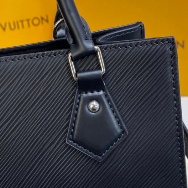 LOUIS VUITTON SAC PLAT BB 21CM BLACK M58660 - Image 5