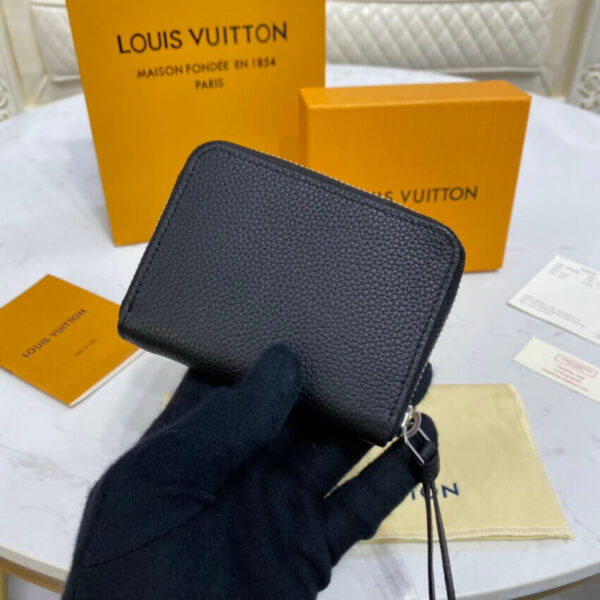 LOUIS VUITTON LOCKME ZIPPY COIN PURSE BLACK M80099 - Image 8