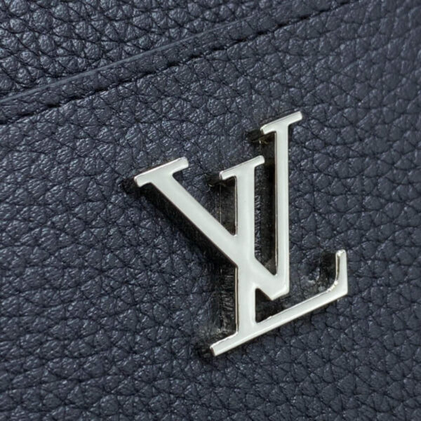 LOUIS VUITTON LOCKME ZIPPY COIN PURSE BLACK M80099 - Image 6