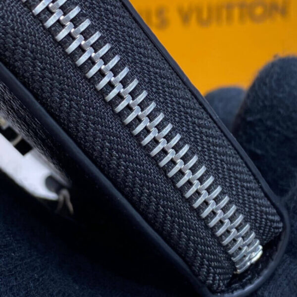 LOUIS VUITTON LOCKME ZIPPY COIN PURSE BLACK M80099 - Image 5