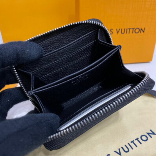 LOUIS VUITTON LOCKME ZIPPY COIN PURSE BLACK M80099 - Image 2