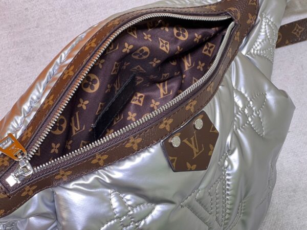 LOUIS VUITTON MAXI BUMBAG SILVER 44CM M20971 - Image 7