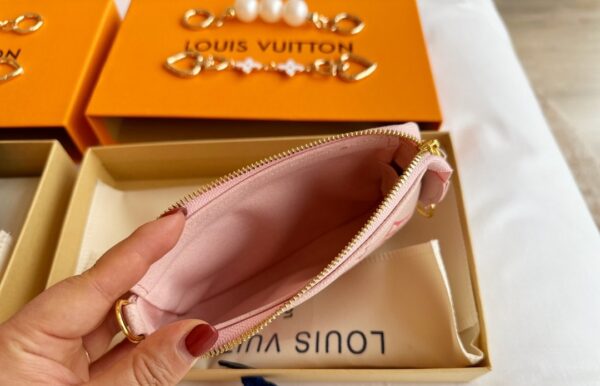 LOUIS VUITTON MINI POCHETTE ACCESSOIRES PINK 15.5CM - Image 3
