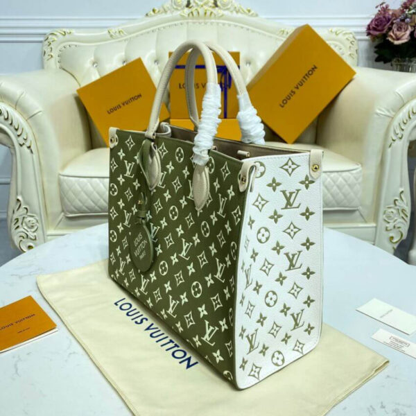 LOUIS VUITTON ONTHEGO MM 35CM GREEN M46060 - Image 7
