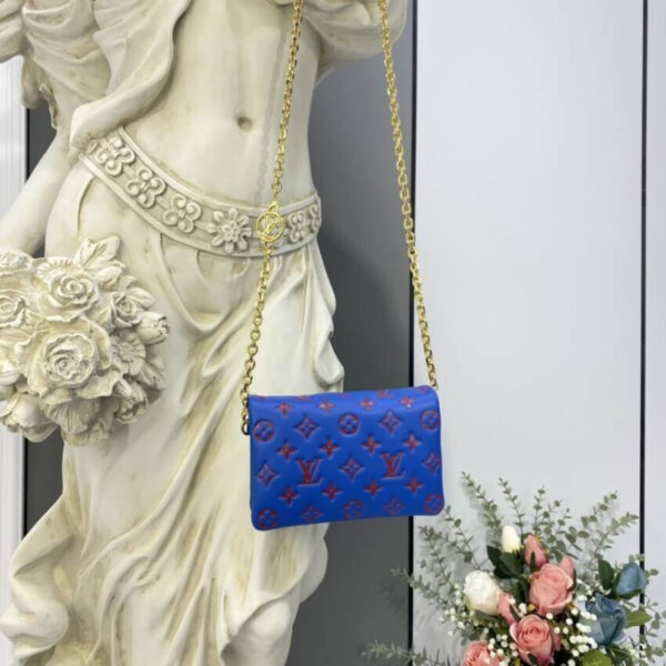 LOUIS VUITTON POCHETTE COUSSIN BLUE M80742 - Image 11