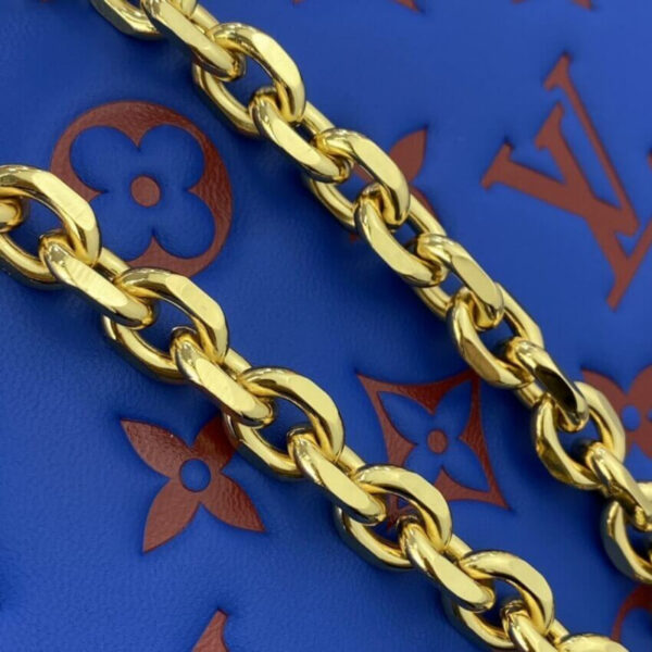 LOUIS VUITTON POCHETTE COUSSIN BLUE M80742 - Image 4