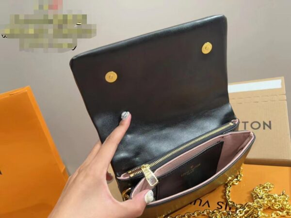 LOUIS VUITTON POCHETTE COUSSIN BLACK M80742 - Image 2