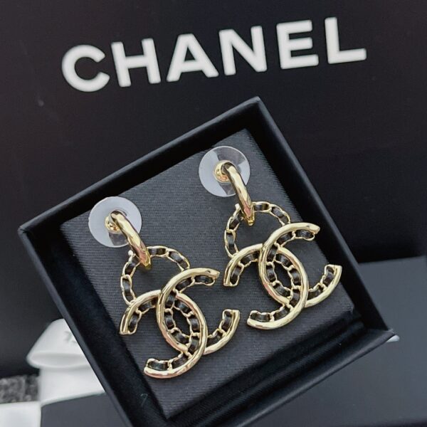 CHANEL CC EARRINGS - Image 6