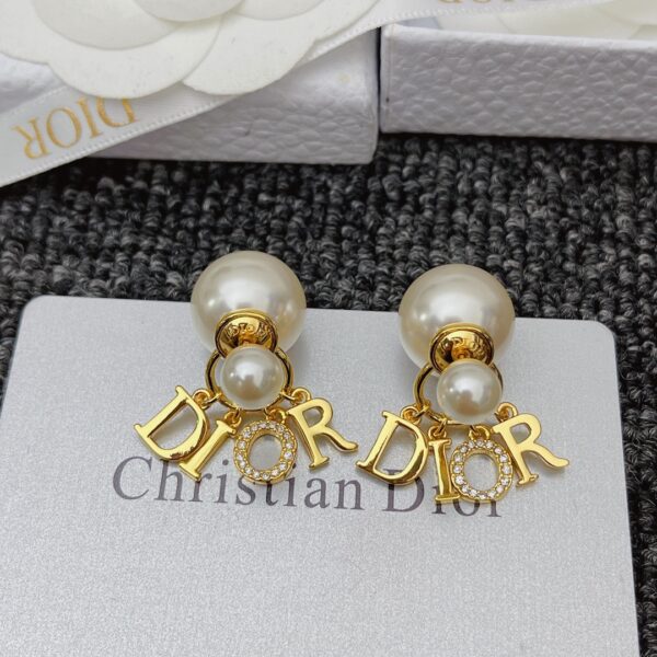 DIOR TRIBALES EARRINGS E1411TRICY_D301 - Image 7