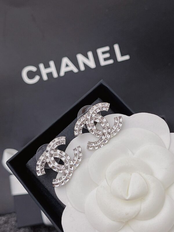 CHANEL CC EARRINGS - Image 8