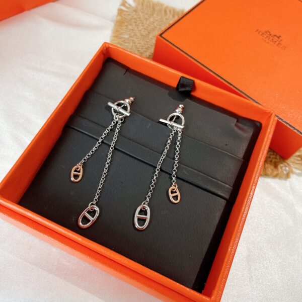 HERMES NEW FARANDOLE EARRINGS - Image 10