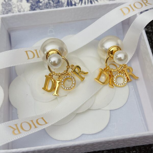 DIOR TRIBALES EARRINGS E1411TRICY_D301 - Image 5