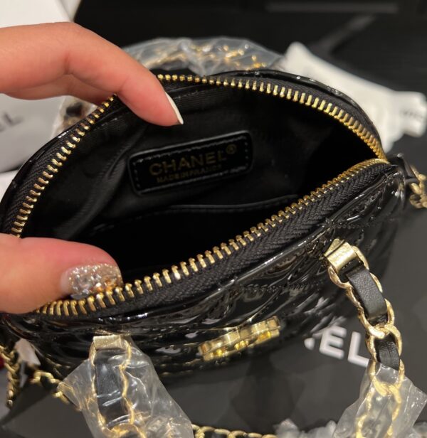 CHANEL CLUTCH WITH CHAIN BLACK 18CM AP3354 - Image 3