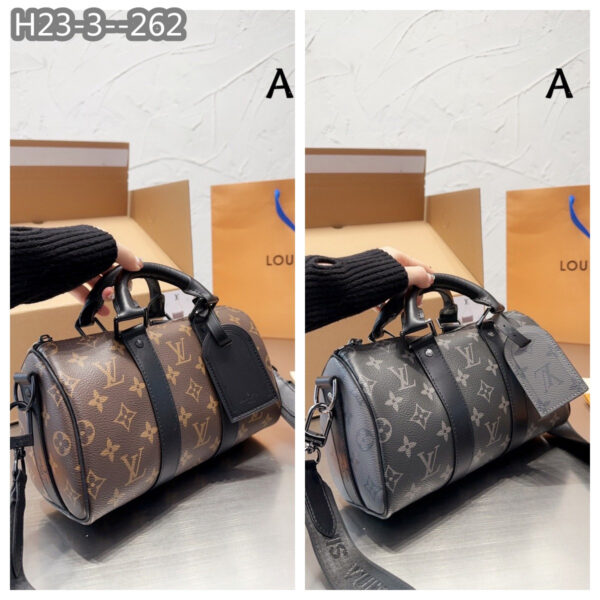LOUIS VUITTON KEEPALL BANDOULIÈRE 25 BROWN M46271 - Image 3