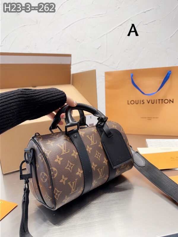 LOUIS VUITTON KEEPALL BANDOULIÈRE 25 BROWN M46271 - Image 5