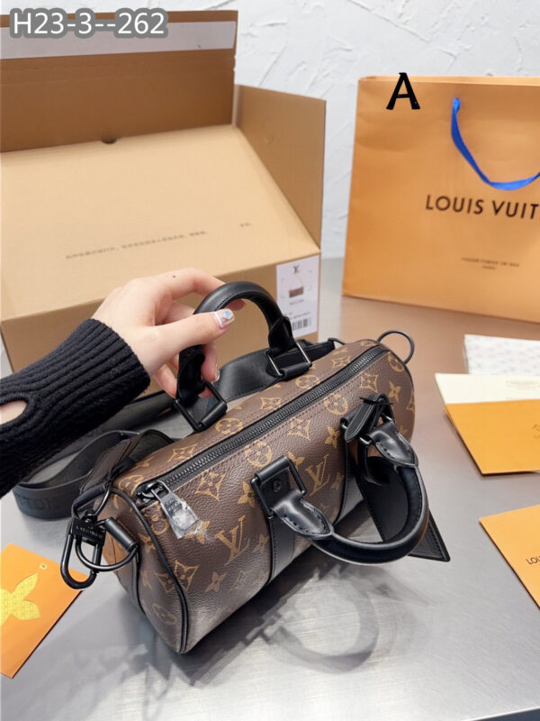 LOUIS VUITTON KEEPALL BANDOULIÈRE 25 BROWN M46271 - Image 8