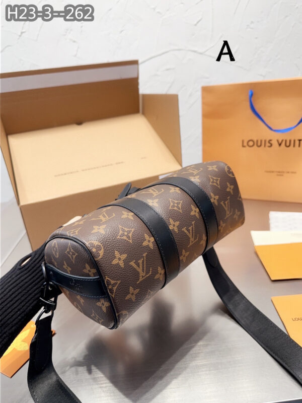 LOUIS VUITTON KEEPALL BANDOULIÈRE 25 BROWN M46271 - Image 9