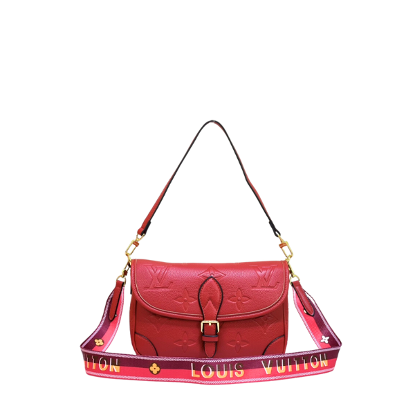 LOUIS VUITTON DIANE MONOGRAM IN RED 25CM M46386
