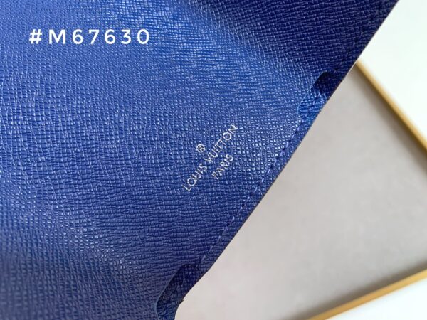 LOUIS VUITTON DISCOVERY COMPACT WALLET NAVY BLUE 9CM M67630 - Image 10