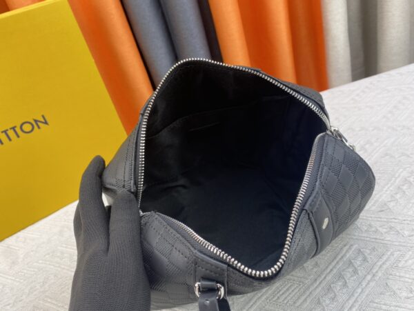 LOUIS VUITTON CITY KEEPALL BLACK GRAPHITE 27CM N40452 - Image 2