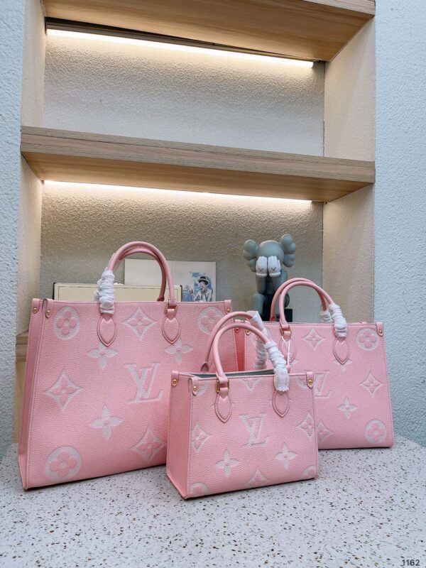 LOUIS VUITTON ONTHEGO MM LIGHT PINK 41CM M46286 - Image 3