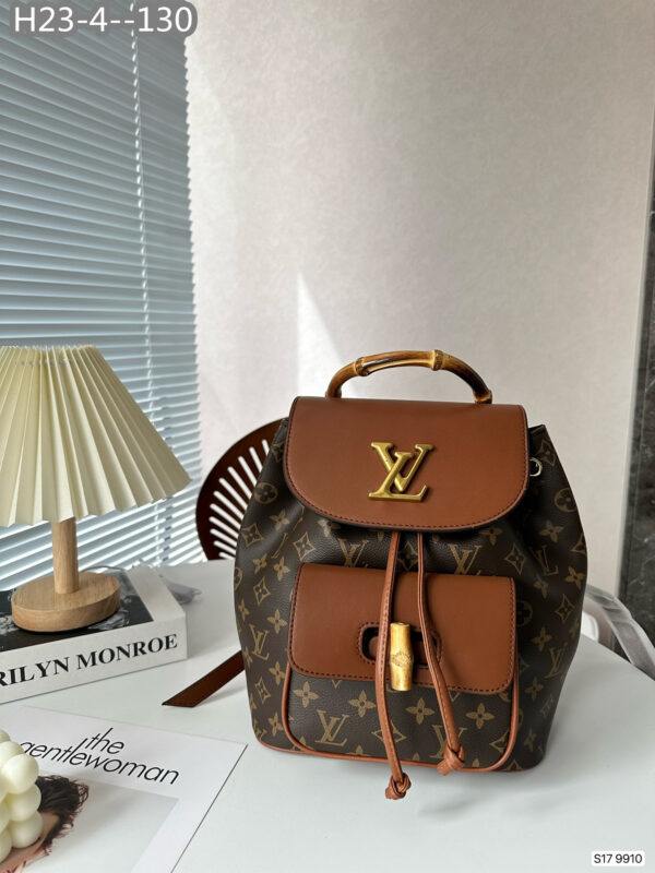 LOUIS VUITTON BAMBOO IN BROWN BACKPACK 27CM - Image 2