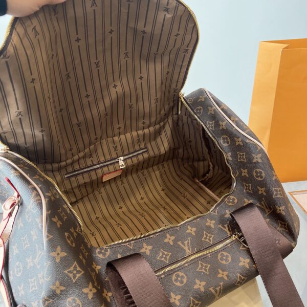 LOUIS VUITTON BROWN MONOGRAM CANVAS NEO EOLE 50 LUGGAGE 50CM - Image 2