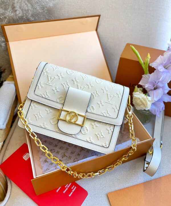 LOUIS VUITTON DAUPHINE 25CM WHITE M45959 - Image 2