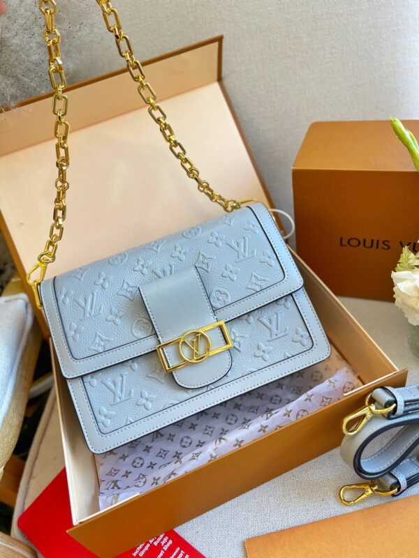 LOUIS VUITTON DAUPHINE 25CM LIGHT BLUE M45959 - Image 2
