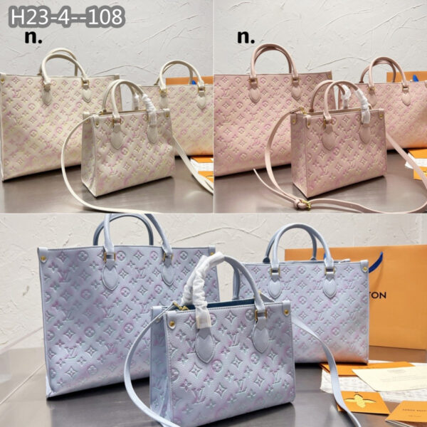 LOUIS VUITTON MM ONTHEGO LIGHT BLUE 35CM - Image 3