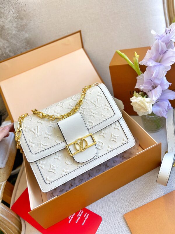 LOUIS VUITTON DAUPHINE 25CM WHITE M45959 - Image 3