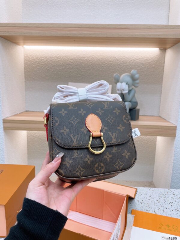 LOUIS VUITTON MONOGRAM CANVAS SAINT CLOUD BAG 18CM - Image 4