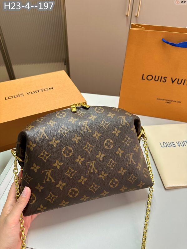 LOUIS VUITTON COSMETIC POUCH GM BROWN 27CM M46458 - Image 4