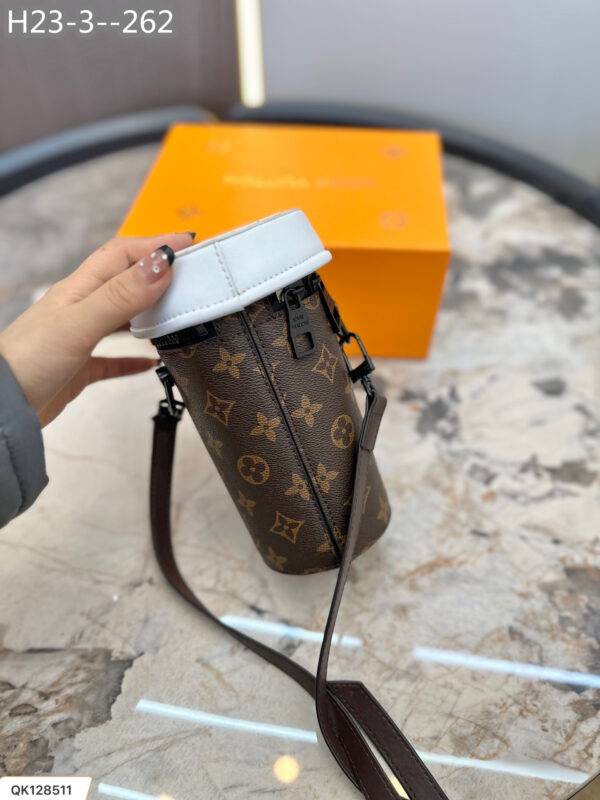LOUIS VUITTON COFFEE CUP BROWN 20CM M80812 - Image 10