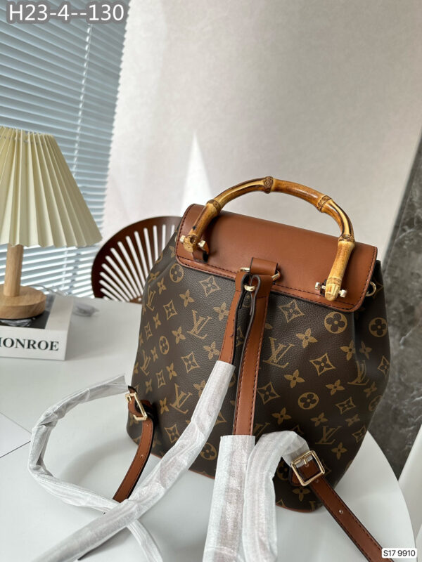 LOUIS VUITTON BAMBOO IN BROWN BACKPACK 27CM - Image 5