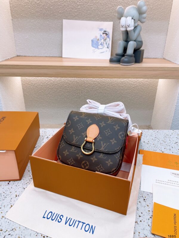 LOUIS VUITTON MONOGRAM CANVAS SAINT CLOUD BAG 18CM - Image 5