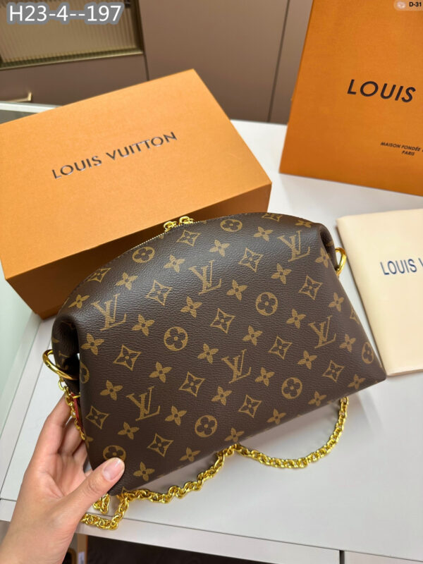 LOUIS VUITTON COSMETIC POUCH GM BROWN 27CM M46458 - Image 5